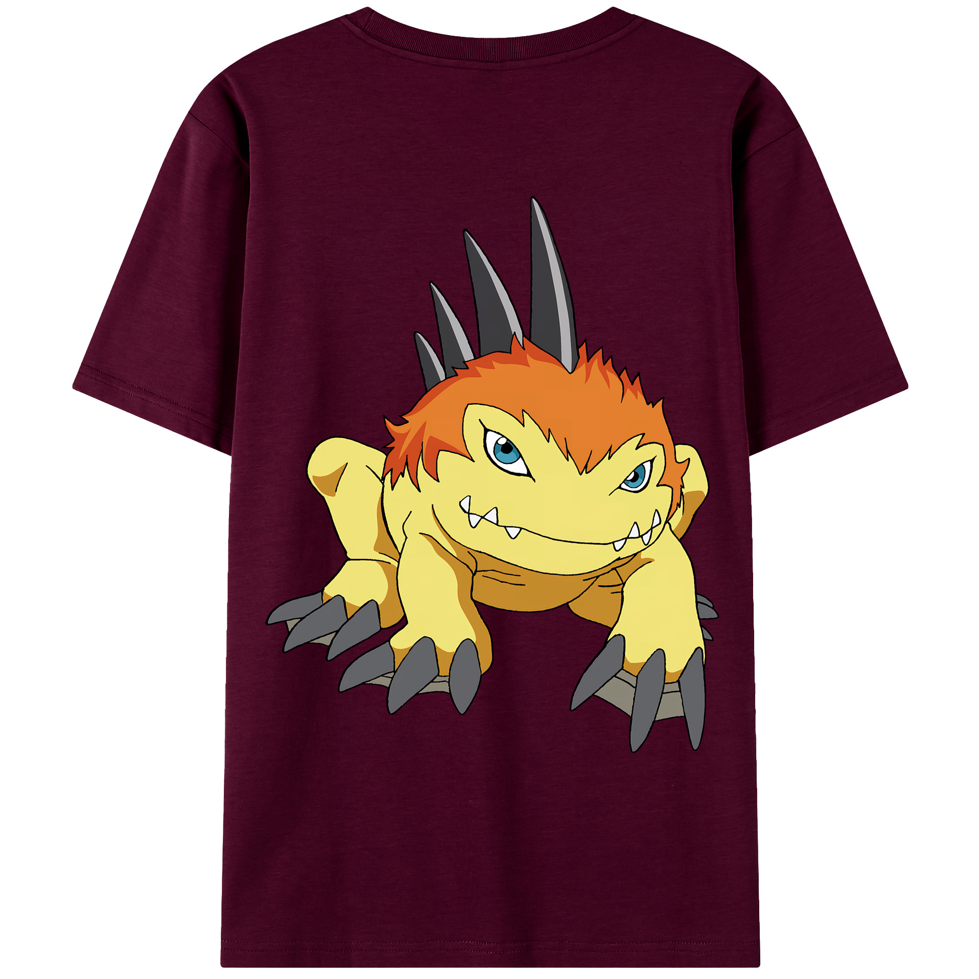 （画像用） Digimon デジタルモンスター/デジモン レディース半袖Tシャツ(バックプリント)